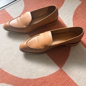 Everlane Camel Leather Loafers